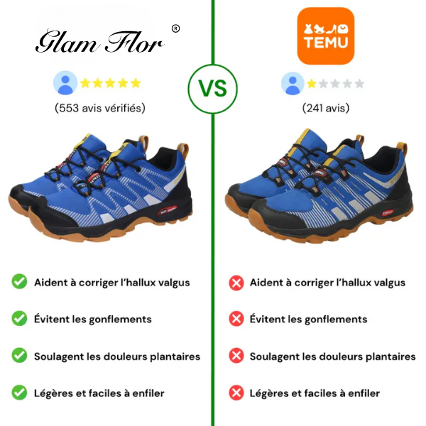 OrthoTrailPro™ - Chaussures de marche à confort orthopédique