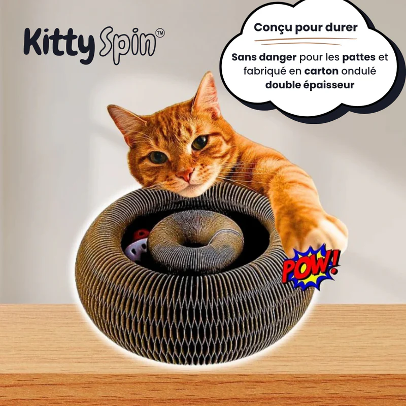 KittySpin™ | Jouet interactif pour chats