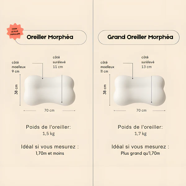 Morphéa Anti-douleur Oreiller