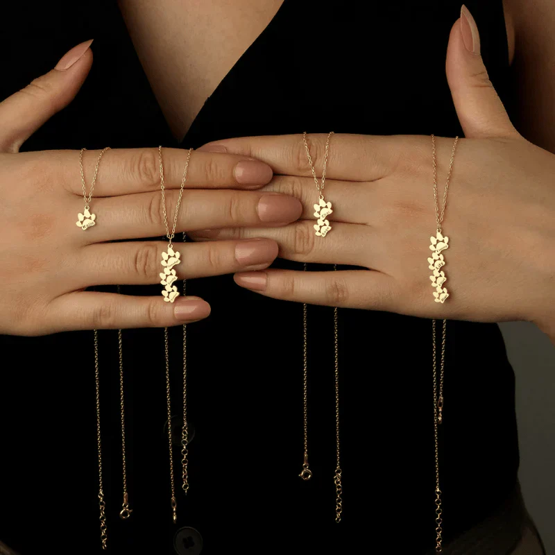 Bracelet et Collier pattes personnalisable